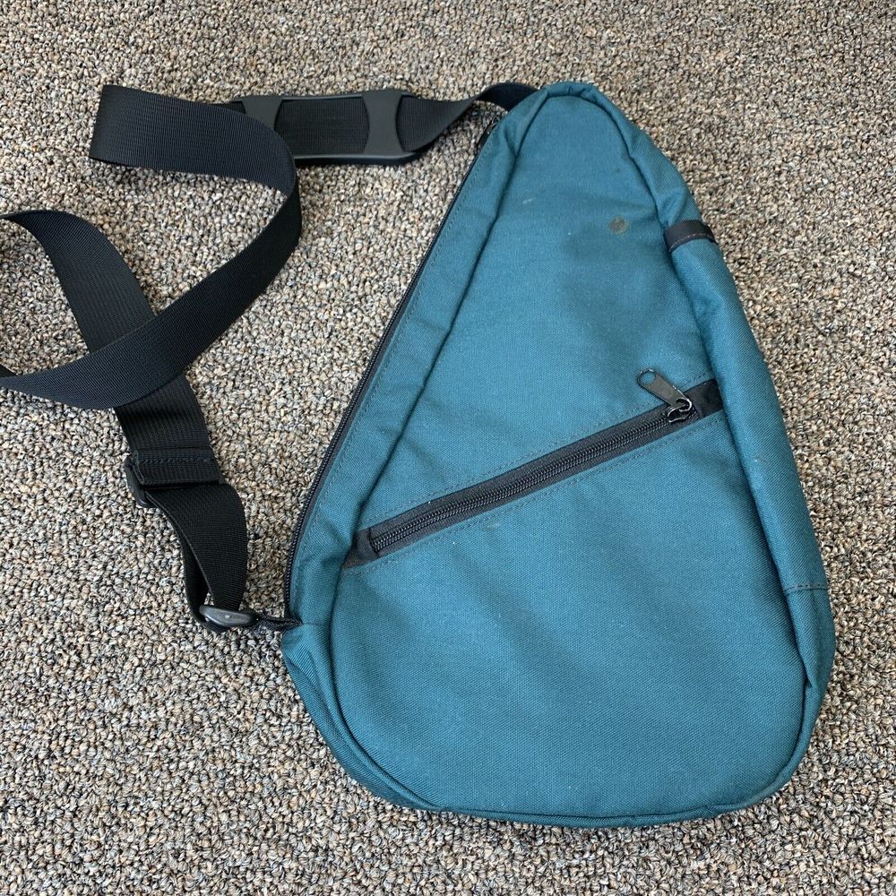 VINTAGE 90S SUTTER'S MILL GREEN Crodd Body BACKPACK USA MADE Book bag